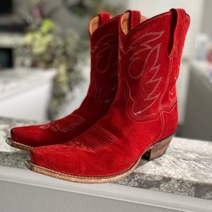 Dan Post Red Cowboy Boots